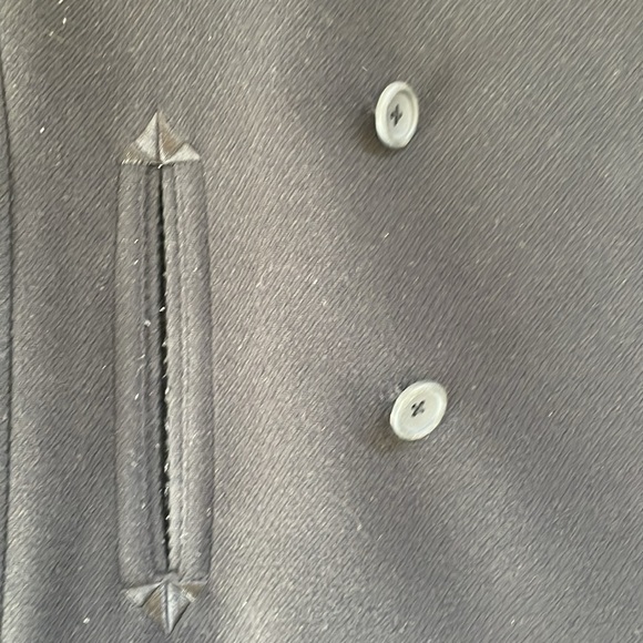 Marc Jacobs MEN'S WINTER WOOL and COTTON pea coat Size Small - Picture 7 of 8